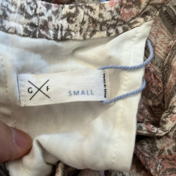 NWT Gentle Fawn Laguna Light Savana Floral Print Racerback Dress S - Picture 14 of 14